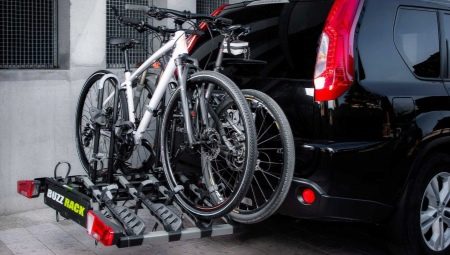 Bisiklet çekme için araç montajı: özellikler ve seçim