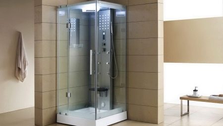 الاستحمام المربعة: الميزات والأصناف والخيارات