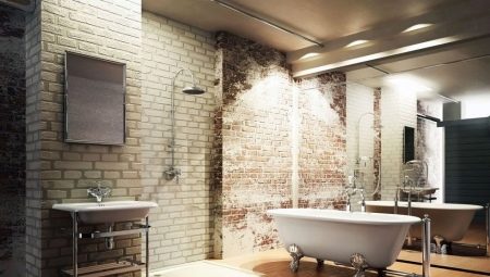 דקויות לעיצוב חדר אמבטיה בסגנון לופט