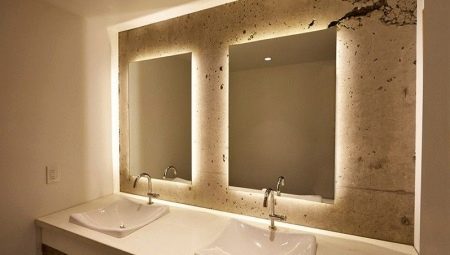 Choose a mirror in the bathroom