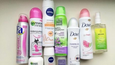Kvindelige deodoranter: typer, valg og brug