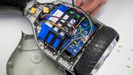 Batterier för en gyroscooter: valregler och driftsfunktioner
