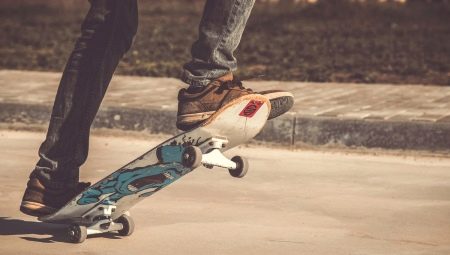 Däck för skateboards: typer, storlekar, former, tips för att välja