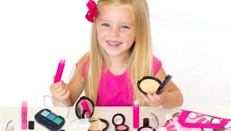 Børns kosmetik: en gennemgang af sorter og regler for valg