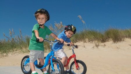 Bicicletas infantiles: tipos, selección y operación.