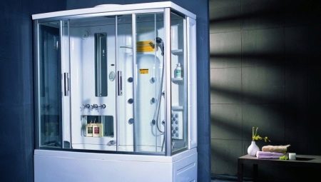 Cabines de dutxa amb ràdio: característiques, normes de funcionament i elecció