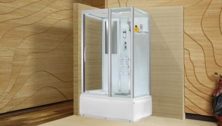 High-shower enclosures: varieties, sizes and selection tips