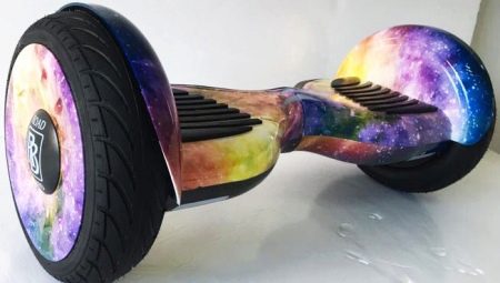 Space gyro scootere: funksjoner og en rekke modeller
