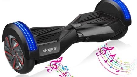 ¿Cómo activar la música en un scooter giroscópico?