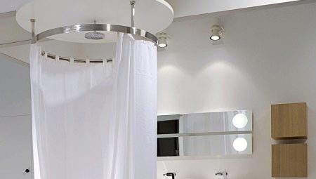 Како изабрати полукружне и округле стрехе за купатило?