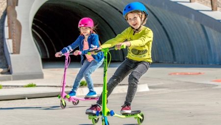 Hvordan velge en scooter for et barn på 8 år?