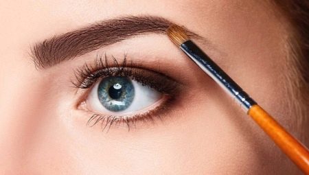 Øjenbryns kosmetik: valg af typer og funktioner