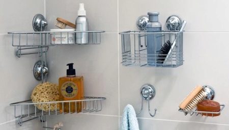 Ράφια από ανοξείδωτο χάλυβα για το μπάνιο: τύποι, συμβουλές για επιλογή