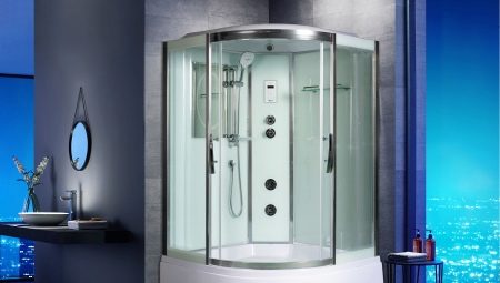Halbkreistüren für eine Duschkabine: Typen und Tipps zur Auswahl