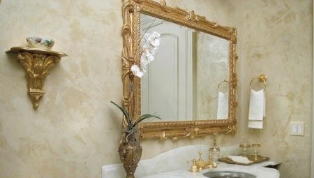 Stucco for the bathroom: varieties and features of choice