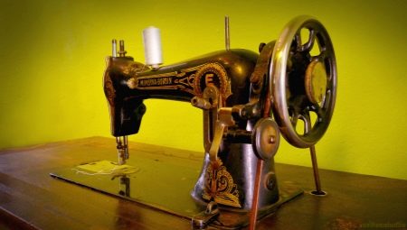 Gamla symaskiner: sorter, märken, användning