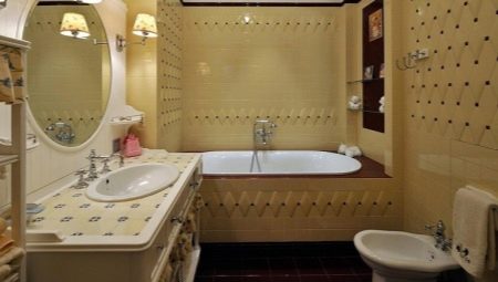 Badezimmer: Dekoration und schöne Beispiele