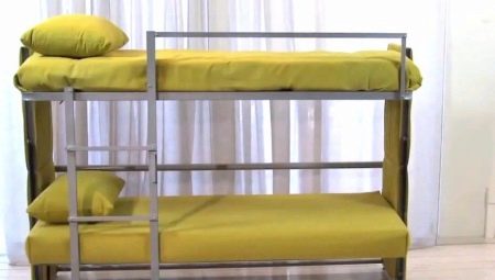 Sofas transforming into a bunk bed: what are and how to choose?