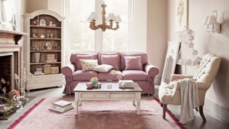Ghế sofa theo phong cách Provence: các tính năng và ví dụ trong nội thất