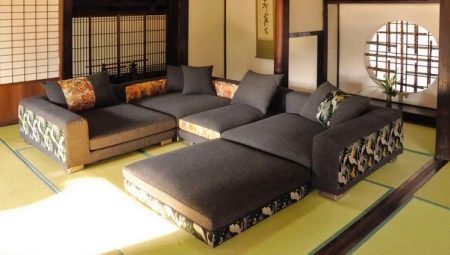 Orientalsk-sofaer: funktioner, typer og valg