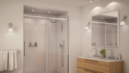 Sprchové kúty: materiály, rozmery a pravidlá výberu