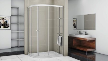 Кућишта за туширање: сорте и величине, правила избора, преглед произвођача