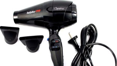 BaByliss hairdryers: specifications, models and choice
