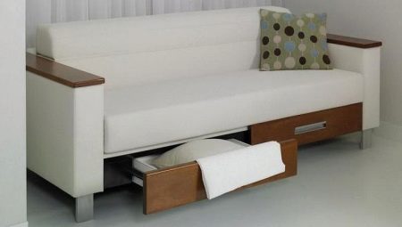 Hur väljer jag en direkt soffa med låda för linne?