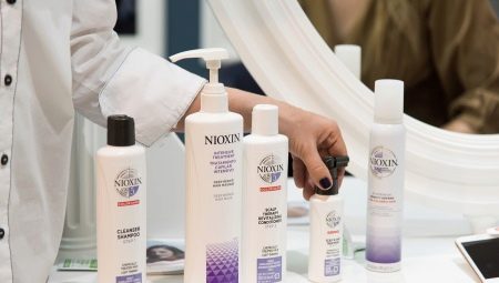 Kosmetik Nioxin: kebaikan dan keburukan, jenis produk, pilihan
