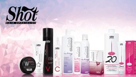 Overview of hair cosmetics Shot