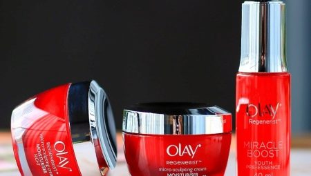 Présentation des cosmétiques Olay
