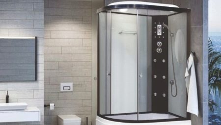 ملامح كابينة الاستحمام بقياس 120x80 سم ونظرة عامة على الموديلات الشعبية