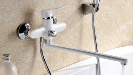 מערבלי מקלחת זרבובית ארוכה: תיאור, סוגים ודגמים