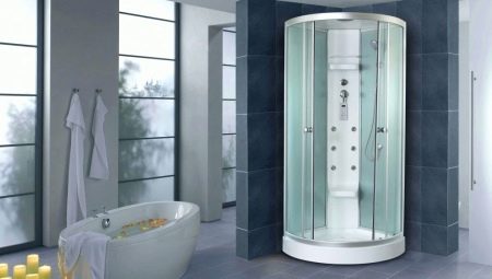 Tamanhos padrão de uma cabine de duche e conselhos sobre a escolha de dimensões