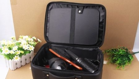 Väskor för frisörverktyg: funktioner och urval