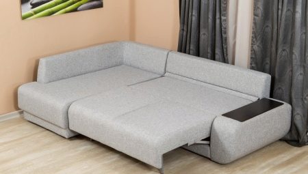 Kampinės sofos-lovos: atmainos ir patarimai