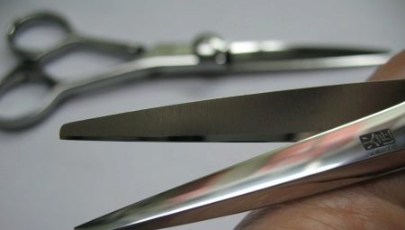Заточване на фризьорски ножици: устройства и функции