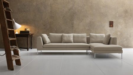 Láb-kanapék: különféle típusok és példák a belső terekben