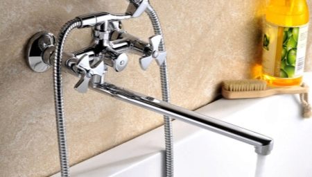 Spouts for the bathroom faucet: types, sizes and selection rules