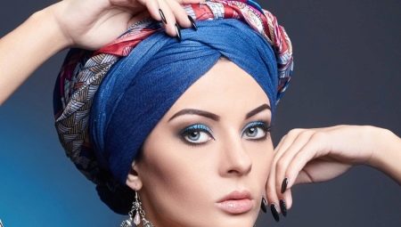 How to make a turban from a scarf?