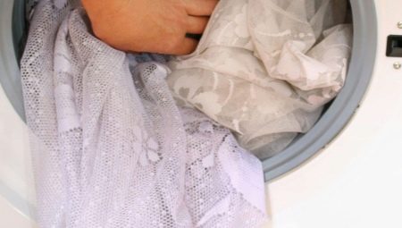 How to wash the tulle in the washing machine?