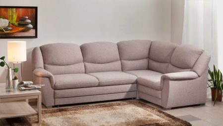 Sofa penjuru: jenis, ciri dan pilihan
