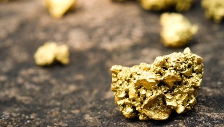 Místa těžby zlata v Rusku