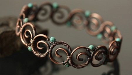 Како направити оригинални накит од бакрене жице властитим рукама?