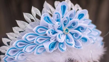 How to make a kanzashi crown and what is needed for this?