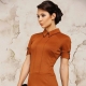 Terrakotta-Kleid - ein vielseitiger Look