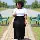 Duge suknje za žene s prekomjernom težinom