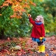 Драпирано палто за момичето пролет-есен