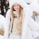 Children's fur coats for girls from natural fur