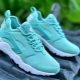 Turquoise sneakers